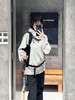 F0331145春季新品户外冲锋衣夹克情侣款拼接透气连帽外套 商品缩略图9