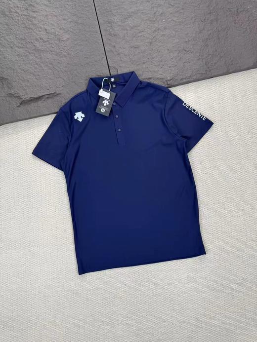 F0331132夏季新品高尔夫系列冰丝凉感无痕纯色半袖体恤POLO衫 商品图3
