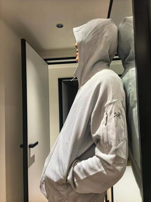 F033145春季新款连帽开衫外套情侣款刺绣logo透气保暖舒适简约长袖夹克 商品图1