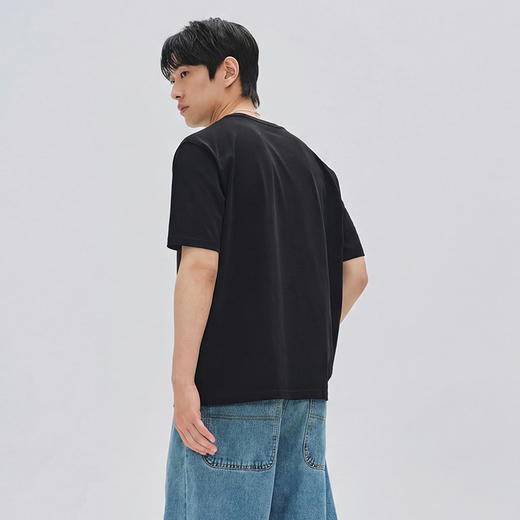 DRONKOO 2026 圆领净版修身短袖T恤 商品图3