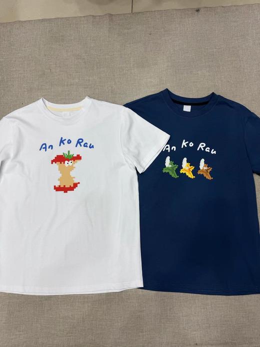 F033173春夏新品情侣款休闲时尚日常百搭全棉圆领短袖T恤 商品图2