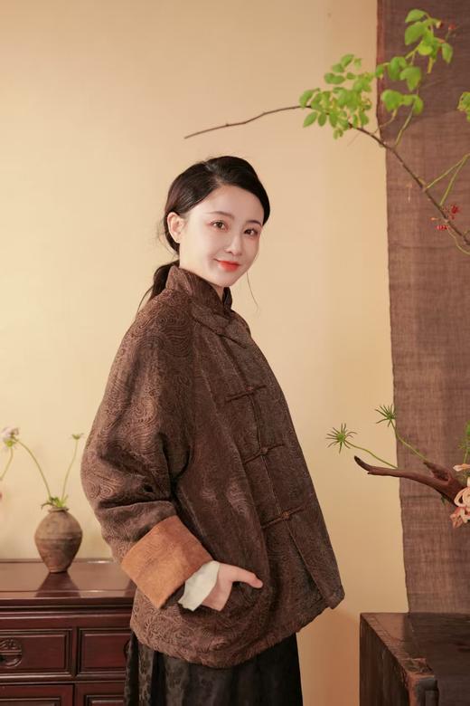 漫物记立领斜襟棉上衣XYS-307 商品图4