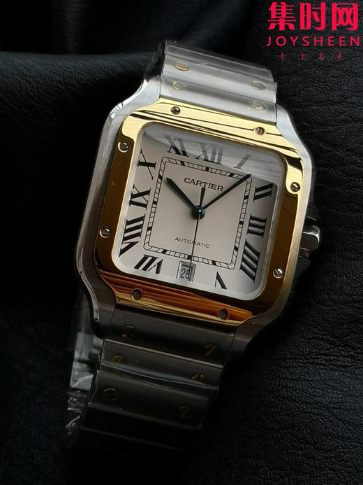 GF卡地亚山度士系列W2SA0009 山度士大号 间金山度士 男士腕表 表径39.8mm 商品图3