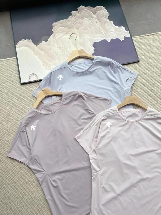 F033150春夏季新款日常搭配运动休闲马卡龙色系立体亲肤拼接剪裁户外T恤 商品图2