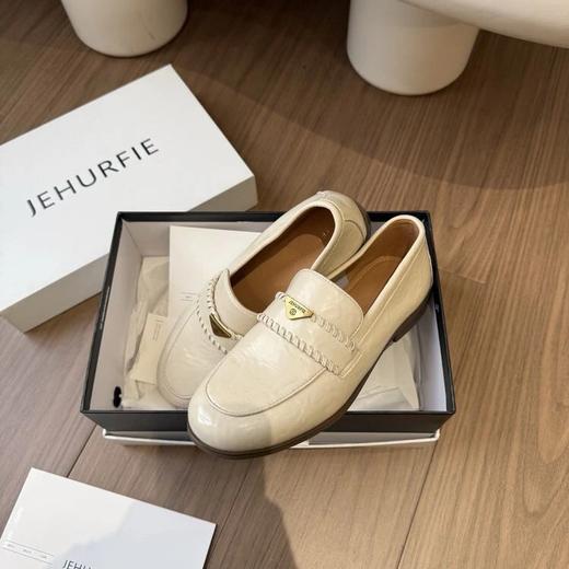 手抓牛皮！纪华菲手工编织乐福鞋  26Y03114- 商品图11