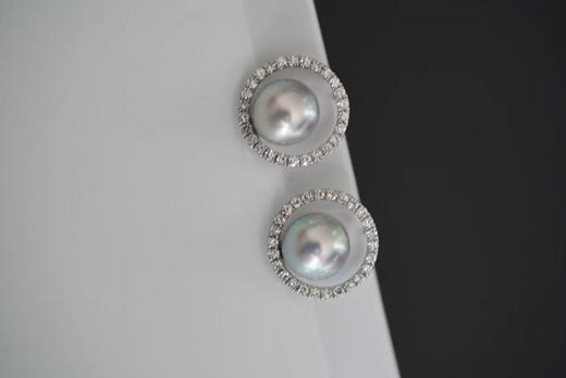 Akoya珍珠耳饰 商品图5