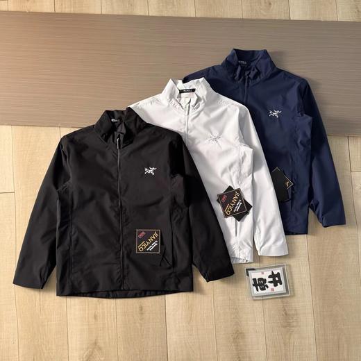 F033143春夏季新款户外防风防雨刺绣防风休闲日常软壳立领夹克长袖外套 商品图0