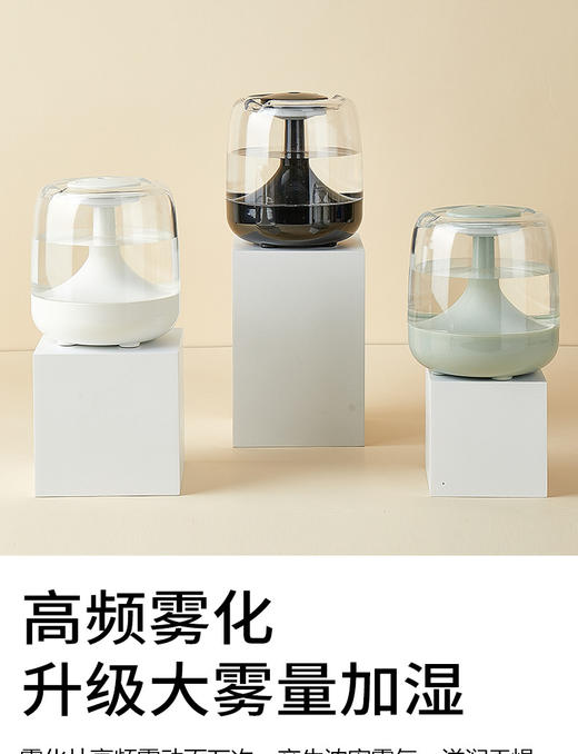 迷你加湿器 卧室用小型家用大喷雾香薰机 大雾量usb空气加湿器 商品图4