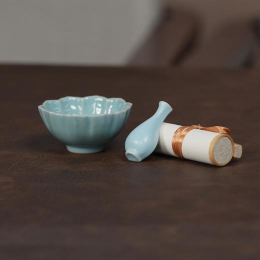 非遗汝瓷汝山明 汝瓷茶杯&冰箱贴礼盒系列 商品图10