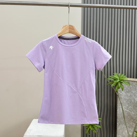 点此购买 迪桑特夏季TRAINING系列女士收腰短袖T恤针织衫 qk 343861 商品图1