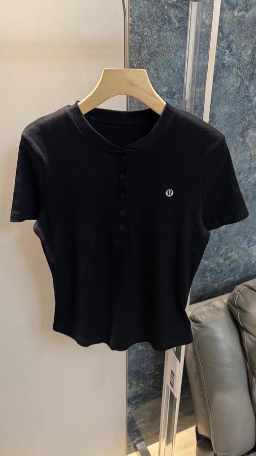 F033154春夏季新款美式运动修身正肩显瘦气质短袖打底衫T恤 商品图12