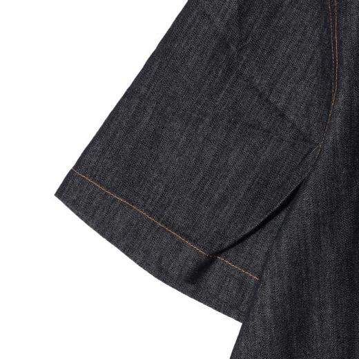 SDSA男装2026新款高贵轻奢美式复古双口袋牛仔短袖衬衫百搭时尚 商品图2