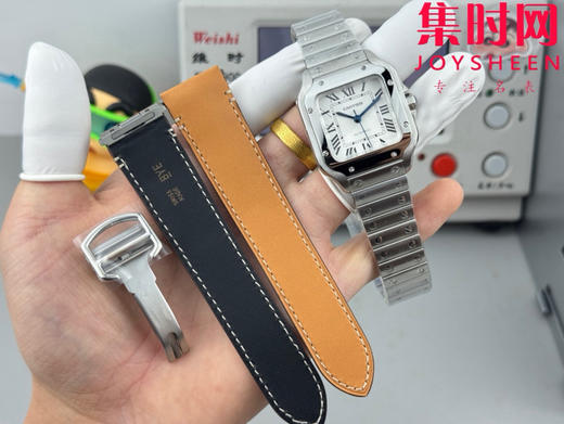 GF卡地亚山度士系列WSSA0029 山度士小号 无历山度士 女士腕表 表径35.1mm 商品图0