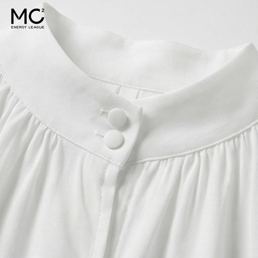 女装双面手抓长袖衬衫-3309EC523100 商品图1