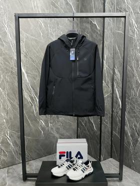 F033149春夏新款男女同款防泼水防风户外简约风休闲冲锋衣长袖外套