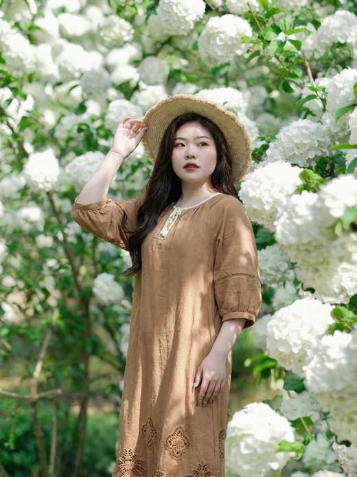 【群内福利】【纯棉度假风连衣裙】舒适棉感，柔软亲肤，法式度假感 商品图4