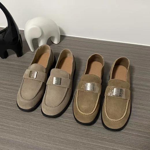 实体店订单尾货！无补！头层牛皮的乐福鞋  26Y03118- 商品图1