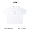 SDSA男装2026新款高贵轻奢潮牌烫钻笑脸宽松圆领短袖T恤百搭时尚 商品缩略图0