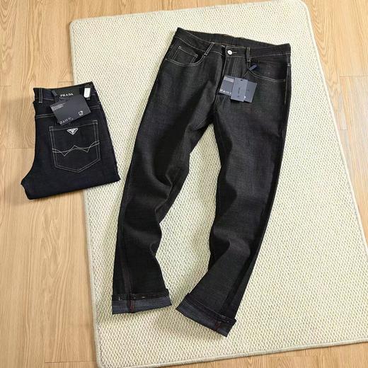 F0331105春季新款时尚百搭日常通勤男士水洗休闲牛仔长裤 商品图1