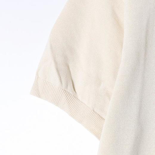 SDSA男装2026新款高贵轻奢老钱风纯色针织圆领短袖T恤百搭时尚 商品图2