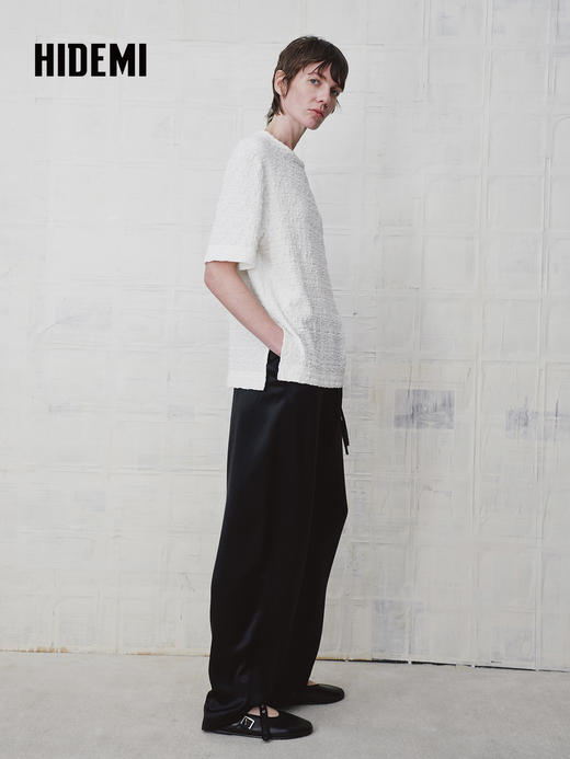 HIDEMI 真皮羊皮玛丽珍鞋浅口单鞋芭蕾舞鞋铆钉一字扣平底鞋 商品图5