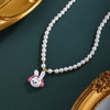 子佩集【耳机萌兔】珍珠惜王妃项链【XXXL037】耳机兔子2602 商品缩略图0