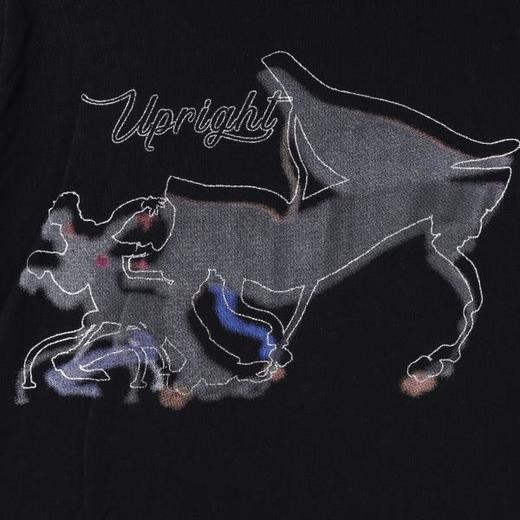 SDSA男装2026新款高贵轻奢潮牌抽象涂鸦印花圆领短袖T恤百搭时尚 商品图3