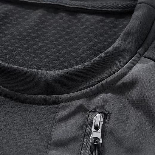 F033190秋季新品实用百搭圆领舒适百搭蜂巢提花棉感长袖T恤 商品图10