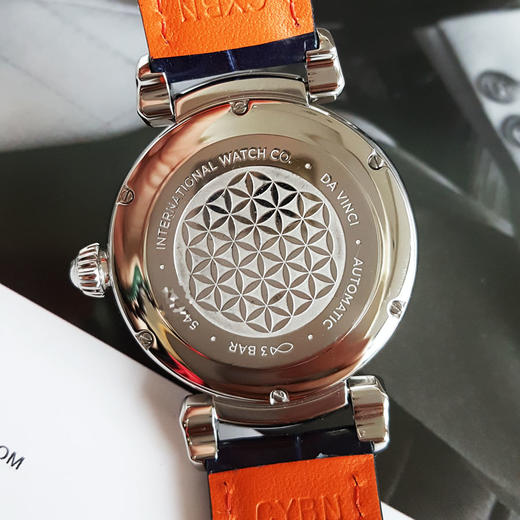 【95新】IWC 万国IW458312自动机械机芯日期显示36MM（女款）达文西系列精钢290126NJS10 商品图7