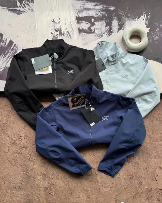 F0331103春季新款户外运动防风防泼水透气立领软壳夹克外套 商品图1