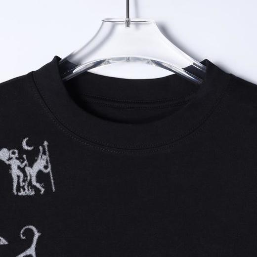 SDSA男装2026新款高贵轻奢潮牌小众印花设计圆领短袖T恤百搭上衣 商品图1