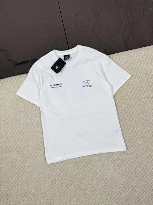 F033141夏季新款户外导湿排汗高弹纯棉透气清爽不黏身亲肤柔软短袖T恤 商品图3