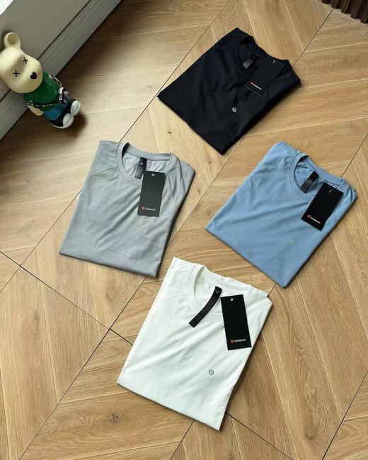 F0331117轻量化男士四色速干亲肤舒适拼色圆领短袖T恤 商品图1