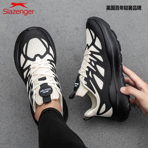 史莱辛格Slazenger 轻奢运动跑鞋 英国百年品牌 男女同款 晨跑通勤舒适柔软 S68 商品图7