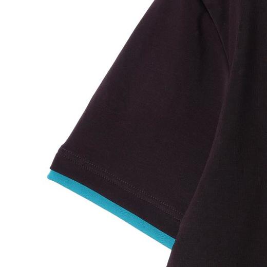 SDSA男装2026新款高贵轻奢潮牌撞色拼接假两件短袖T恤百搭时尚 商品图2