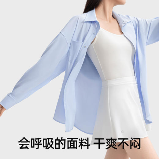 【全网热卖，关晓彤同款·】小野和子宽松防晒衬衫，oversize衬衫款防晒 商品图2