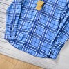 F033107春季新款柔软舒适吸汗桑蚕丝商务休闲格子长袖衬衫衬衣 商品缩略图10