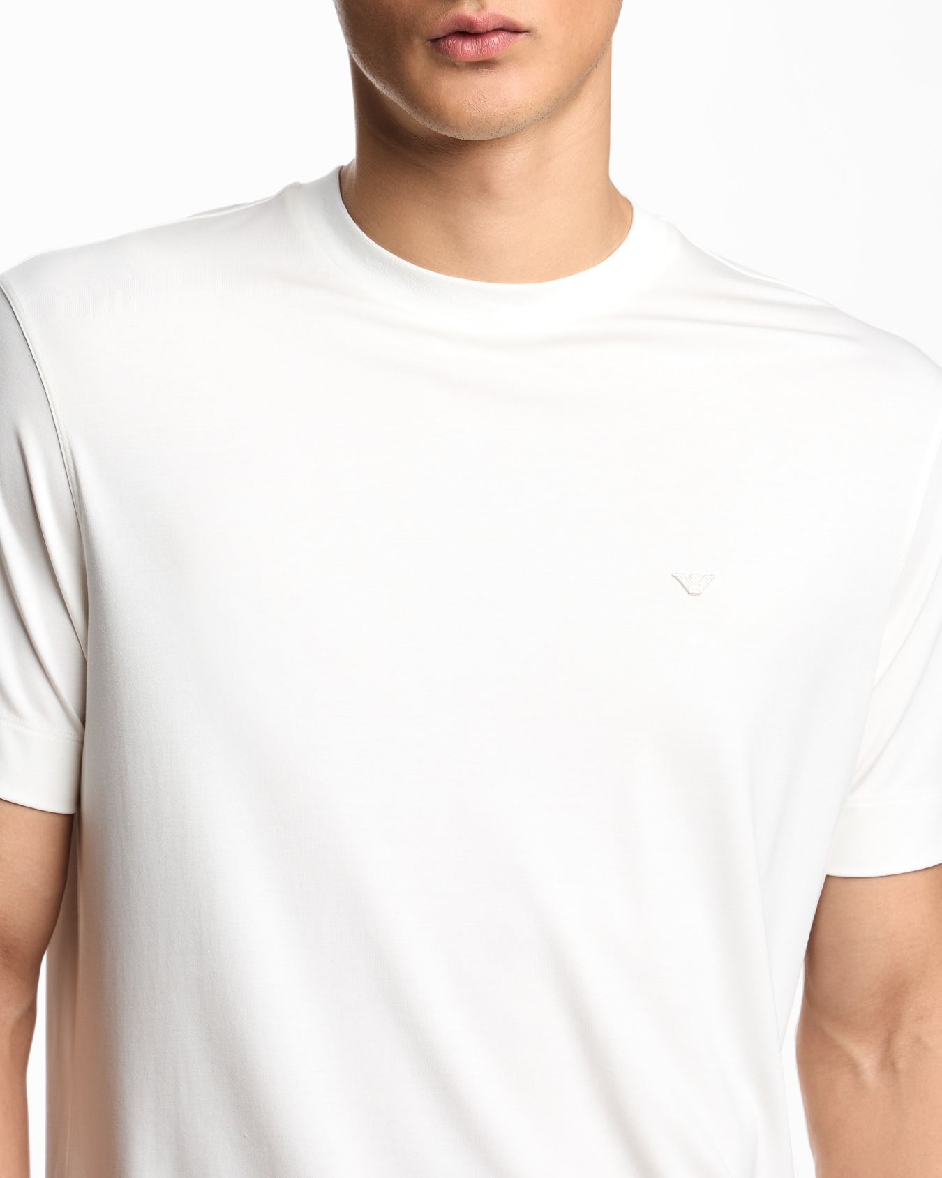 E@极简奢感莫代尔基础T恤｜于细节处见高级 TX623