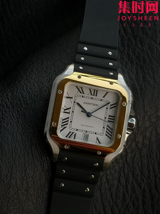 GF卡地亚山度士系列 山度士大号 间金款 男士腕表 绝对是绕不开的经典 表径39.8mm 商品图1