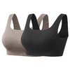 森马文胸女运动风健身背心式内衣可外穿带胸垫美背纯色内搭宽肩带 商品缩略图4