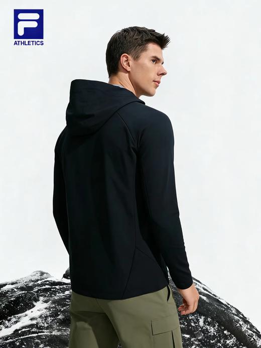 F033149春夏新款男女同款防泼水防风户外简约风休闲冲锋衣长袖外套 商品图11