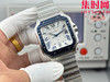 GF卡地亚山度士系列 山度士大号 钢带款 间蓝方形男士腕表 绝对是绕不开的经典 表径39.8mm 商品缩略图2
