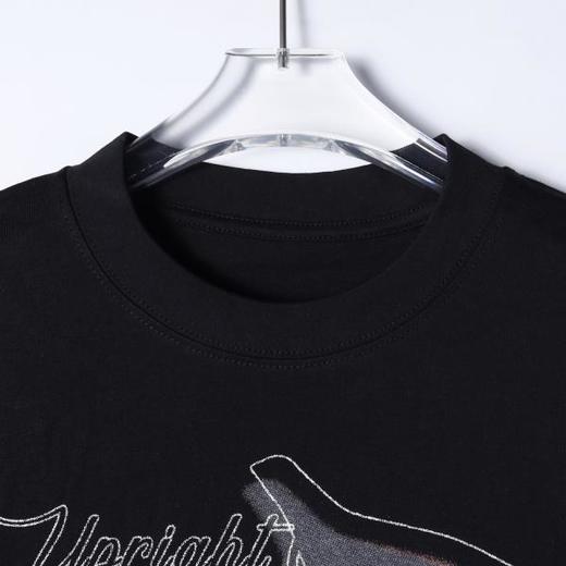 SDSA男装2026新款高贵轻奢潮牌抽象涂鸦印花圆领短袖T恤百搭时尚 商品图1