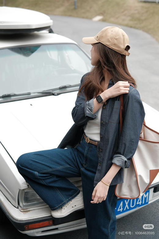 【秒杀价已调 直接拍】之禾 土壤牛仔 九分 直筒裤［有弹力哦］ 商品图6