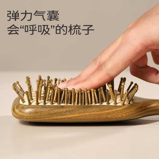 初心| 绿檀方形按摩梳 商品图3