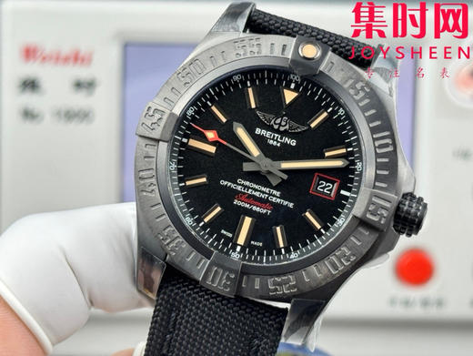 V4版 GF百年灵复仇者系列 黑鸟侦察机44系列 V4版 钛壳 男士腕表 升级瑞版原装机芯刻字 商品图4