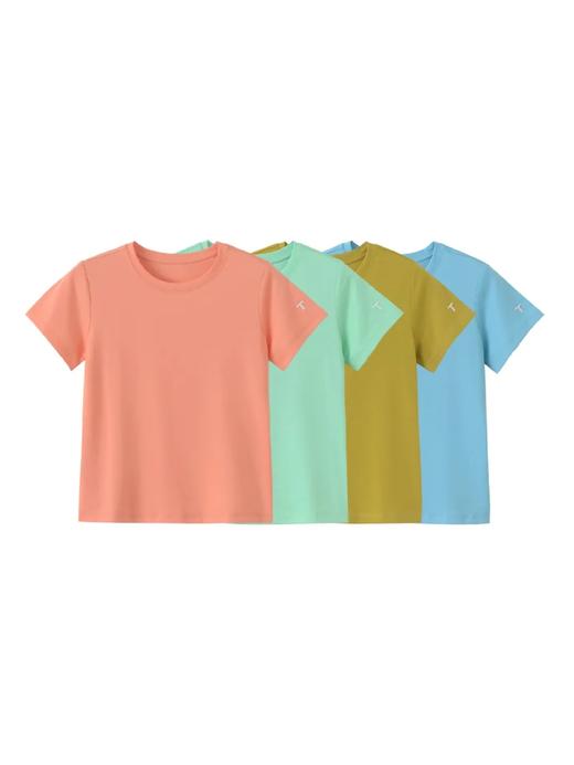 【mmgzs-GQ-53】时尚马卡龙配色！亲子短袖T恤！！ 商品图1