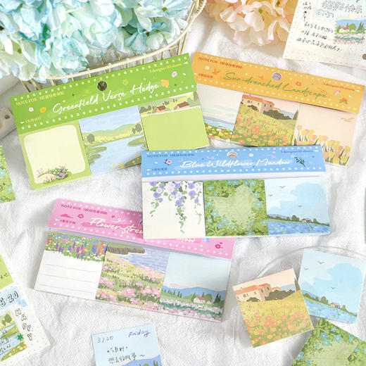 NOTE FOR只有花知道系列迷你便利贴套装 商品图0