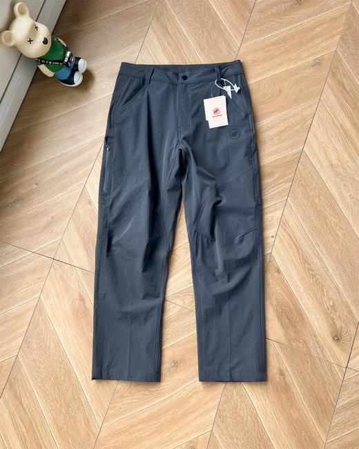 F0331116透气户外轻薄休闲小直筒立体剪裁软壳冲锋裤 商品图11