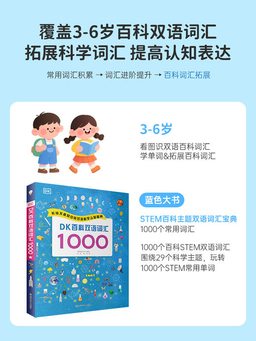 DK儿童双语进阶词汇1000点读版 商品图2